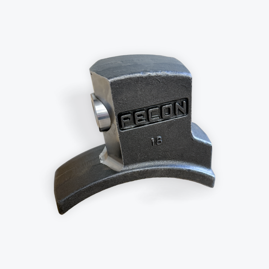 Fecon 320-10-069 Blackhawk Tool Holder – 9" Tube, Flat Back